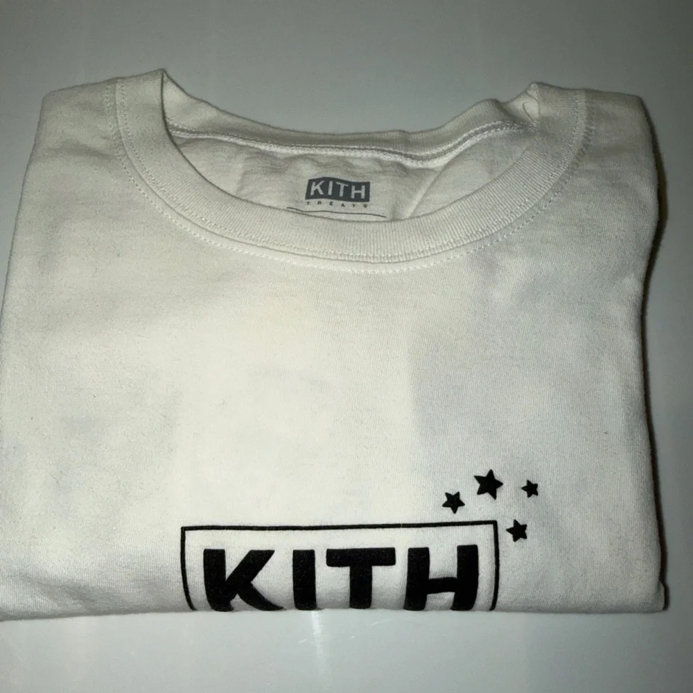 Kith Treats White Tee with Black Logo - Picture 3 of 6